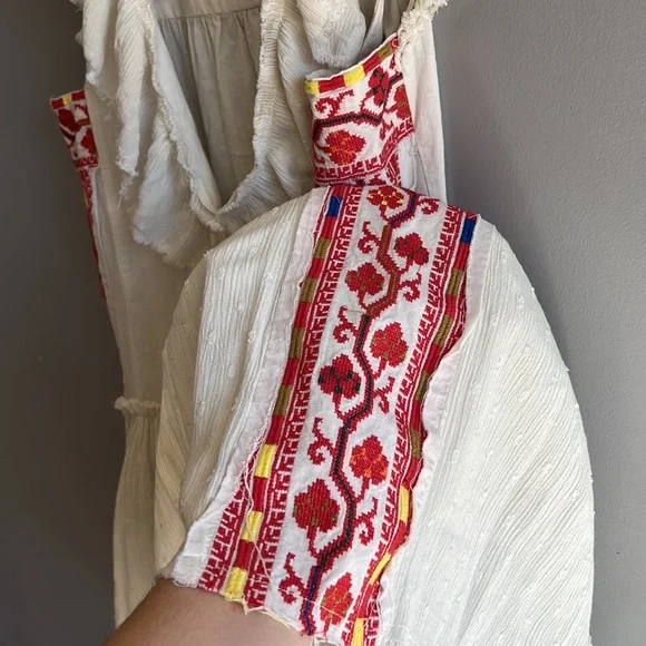 Free people mini glow embroidered dress size XS great  condition - Picture 8 of 8